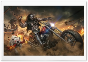 Jason Momoa as Lobo in Supergirl 4K UHD Wallpaper for Widescreen and UltraWide Desktop, UltraHD TV, Smartphone, Tablet