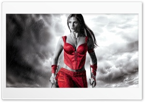 Jennifer Garner as Elektra FanArt 4K UHD Wallpaper for Widescreen and UltraWide Desktop, UltraHD TV, Smartphone, Tablet