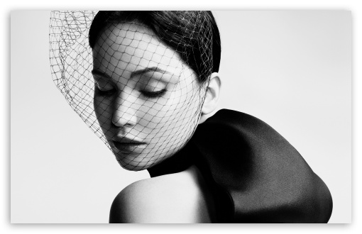 Jennifer Lawrence 2013 Black and White Ultra HD Desktop Background ...