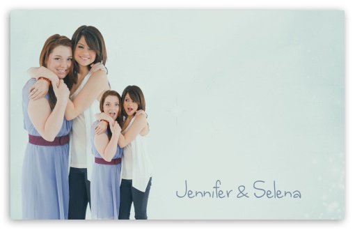 Jennifer Stone & Selena Gomez UltraHD Wallpaper for HD 16:9 ; Widescreen 16:10 5:3 ; Fullscreen 3:2 ;