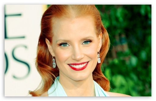 Jessica Chastain UltraHD Wallpaper for Widescreen 16:10 ;