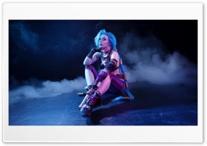 Jinx Chaos Sacrifice And Redemption 4K UHD Wallpaper for Widescreen and UltraWide Desktop, UltraHD TV, Smartphone, Tablet