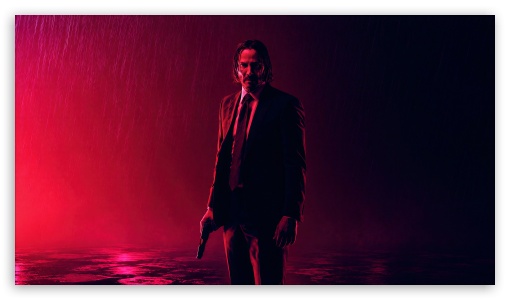 John Wick in the Rain UltraHD Wallpaper for UHD 16:9 ; HD 16:9 ;