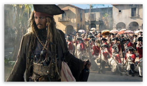 Johnny Depp Pirates Of The Caribbean Dead Men Tell No Tales UltraHD Wallpaper for 8K UHD TV 16:9 Ultra High Definition 2160p 1440p 1080p 900p 720p ; Mobile 16:9 - 2160p 1440p 1080p 900p 720p ;