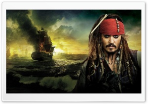 Johnny Depp, Pirates Of The Caribbean On Stranger Tides 2011 Ultra HD Wallpaper for 4K UHD Widescreen desktop, tablet & smartphone