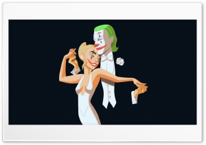 Joker Harley Quinn Dance Off 4K UHD Wallpaper for Widescreen and UltraWide Desktop, UltraHD TV, Smartphone, Tablet