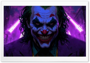 Joker Smile 4K UHD Wallpaper for Widescreen and UltraWide Desktop, UltraHD TV, Smartphone, Tablet