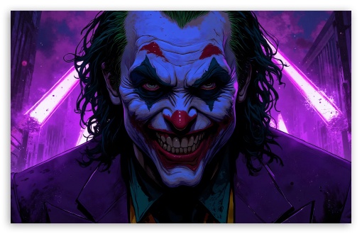Joker Smile UltraHD Wallpaper for Widescreen 16:10 ;