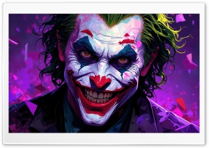 Joker Smile 4K UHD Wallpaper for Widescreen and UltraWide Desktop, UltraHD TV, Smartphone, Tablet
