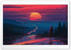 Journey Painting Ultra HD Wallpaper for 4K UHD Widescreen desktop, tablet & smartphone