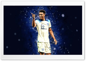 Jude Bellingham - England 4K UHD Wallpaper for Widescreen and UltraWide Desktop, UltraHD TV, Smartphone, Tablet