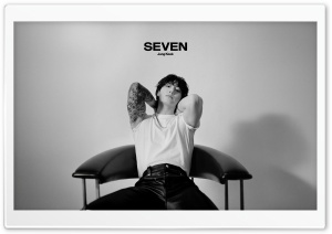 Jung Kook SEVEN Background 4K UHD Wallpaper for Widescreen and UltraWide Desktop, UltraHD TV, Smartphone, Tablet