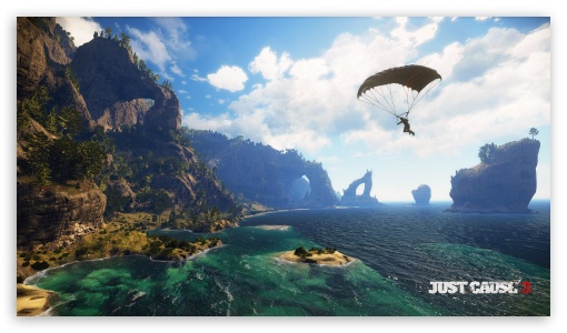 Just Cause 3 UltraHD Wallpaper for HD 16:9 ;