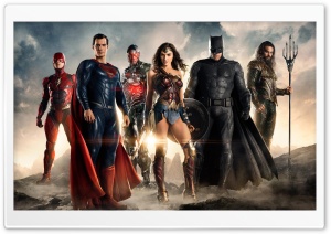 Justice League 2017 Movie Ultra HD Wallpaper for 4K UHD Widescreen Desktop, Lockscreen, Screensaver, TV, Tablet, Smartphone