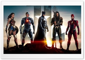 Justice League Superheroes Ultra HD Wallpaper for 4K UHD Widescreen desktop, tablet & smartphone