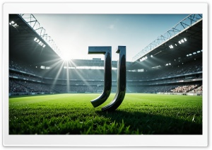 Juventus FC 3D Logo 4K UHD Wallpaper for Widescreen and UltraWide Desktop, UltraHD TV, Smartphone, Tablet