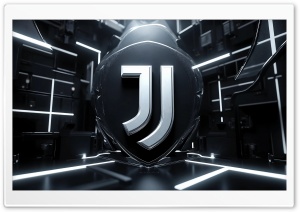 Juventus FC Metal Logo 4K UHD Wallpaper for Widescreen and UltraWide Desktop, UltraHD TV, Smartphone, Tablet