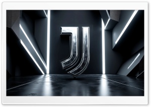 Juventus FC Metal Logo 4K UHD Wallpaper for Widescreen and UltraWide Desktop, UltraHD TV, Smartphone, Tablet