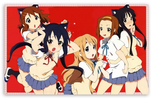 Download K-on Yui And Mio Wallpaper