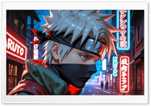 Kakashi Hatake - Naruto 4K UHD Wallpaper for Widescreen and UltraWide Desktop, UltraHD TV, Smartphone, Tablet