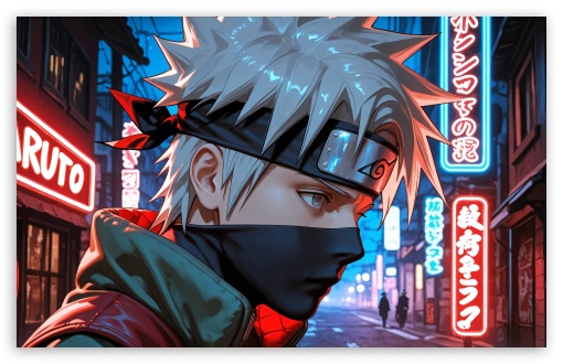 Kakashi Hatake - Naruto UltraHD Wallpaper for Widescreen 16:10 ;