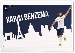 Karim Benzema France Worldcup Ultra HD Wallpaper for 4K UHD Widescreen desktop, tablet & smartphone