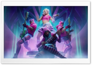 Karol G Fortnite 4K UHD Wallpaper for Widescreen and UltraWide Desktop, UltraHD TV, Smartphone, Tablet