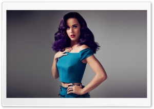 Katy Perry Purple Hair Ultra HD Wallpaper for 4K UHD Widescreen desktop, tablet & smartphone