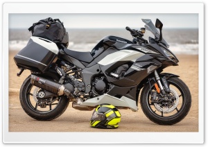 Kawasaki 1000SX Sport Touring Motorcycle 4K UHD Wallpaper for Widescreen and UltraWide Desktop, UltraHD TV, Smartphone, Tablet