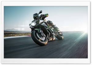 Kawasaki Z H2 hyperbike 2020 Ultra HD Wallpaper for 4K UHD Widescreen Desktop, Lockscreen, Screensaver, TV, Tablet, Smartphone