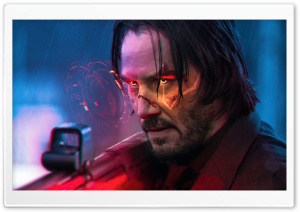 Keanu Reeves Sci Fi Background 4K UHD Wallpaper for Widescreen and UltraWide Desktop, UltraHD TV, Smartphone, Tablet