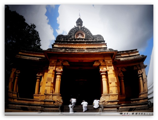 Kelaniya temple UltraHD Wallpaper for Fullscreen 4:3 ;