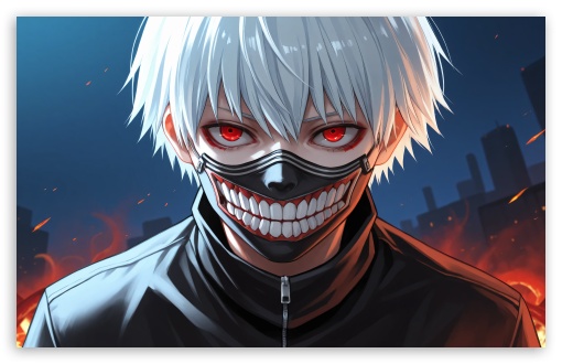 Ken Kaneki - Tokyo Ghoul UltraHD Wallpaper for Widescreen 16:10 ;
