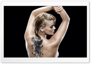 Kerry Katona Tattoo Ultra HD Wallpaper for 4K UHD Widescreen Desktop, Lockscreen, Screensaver, TV, Tablet, Smartphone