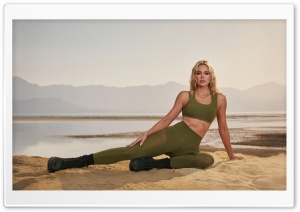 Khloe Kardashian, Sporty and Confident 4K UHD Wallpaper for Widescreen and UltraWide Desktop, UltraHD TV, Smartphone, Tablet