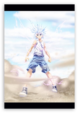 kilua hunterxhuntet 4K UHD Background Wallpaper for UltraHD Desktop and TV