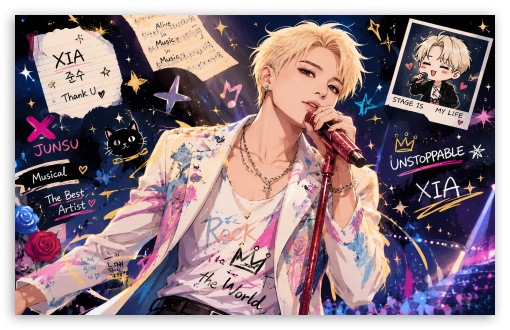 Kim Junsu FanArt UltraHD Wallpaper for Widescreen 16:10 ;