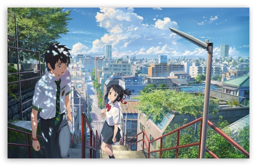 Download Kimi no na wa Wallpaper by KanekiIzumi  77  Free on ZEDGE now  Browse millions of popular kim  Anime scenery Kimi no na wa wallpaper  Aesthetic anime