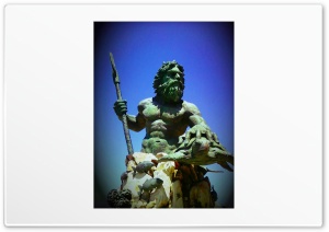 King Neptune 4K UHD Wallpaper for Widescreen and UltraWide Desktop, UltraHD TV, Smartphone, Tablet
