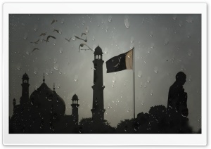 King's Masjid Lahore Pakistan Ultra HD Wallpaper for 4K UHD Widescreen desktop, tablet & smartphone