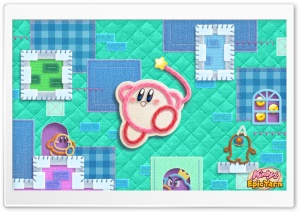 Kirby Epic Yarn Ultra HD Wallpaper for 4K UHD Widescreen desktop, tablet & smartphone