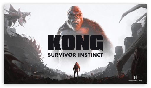 Kong Survivor Instinct Video Game UltraHD Wallpaper for UHD 16:9 ; HD 16:9 ;