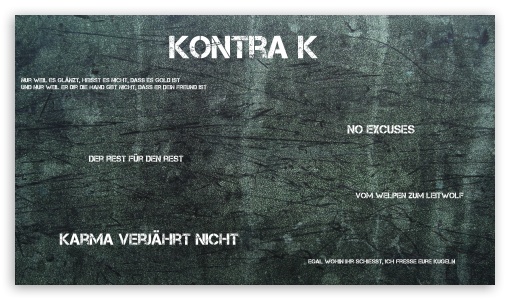 Kontra K Wolfe UltraHD Wallpaper for HD 16:9 ;