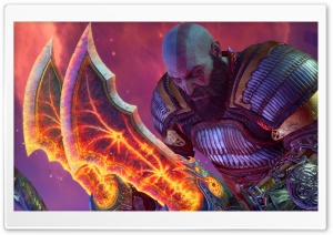 Kratos God of War Video Game Ultra HD Wallpaper for 4K UHD Widescreen desktop, tablet & smartphone