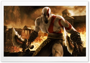 Kratos in God of War Ultra HD Wallpaper for 4K UHD Widescreen desktop, tablet & smartphone