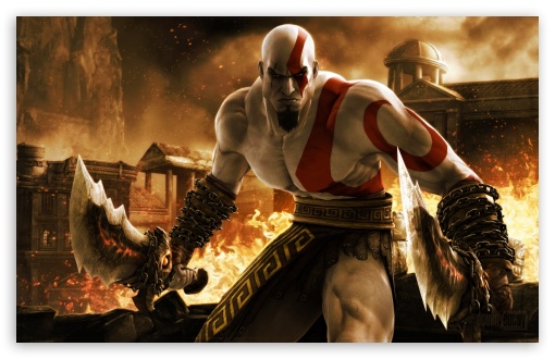 God of War Wallpaper 4K, Ultrawide, Kratos, PC Games