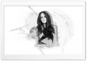 Kristen Stewart Black and White Ultra HD Wallpaper for 4K UHD Widescreen desktop, tablet & smartphone