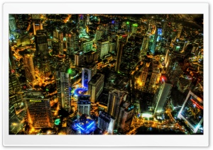Kuala Lumpur At Night, Malaysia Ultra HD Wallpaper for 4K UHD Widescreen desktop, tablet & smartphone