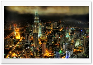 Kuala Lumpur Petronnas Towers Ultra HD Wallpaper for 4K UHD Widescreen desktop, tablet & smartphone