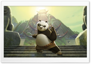 Kung Fu Panda Ultra HD Wallpaper for 4K UHD Widescreen desktop, tablet & smartphone